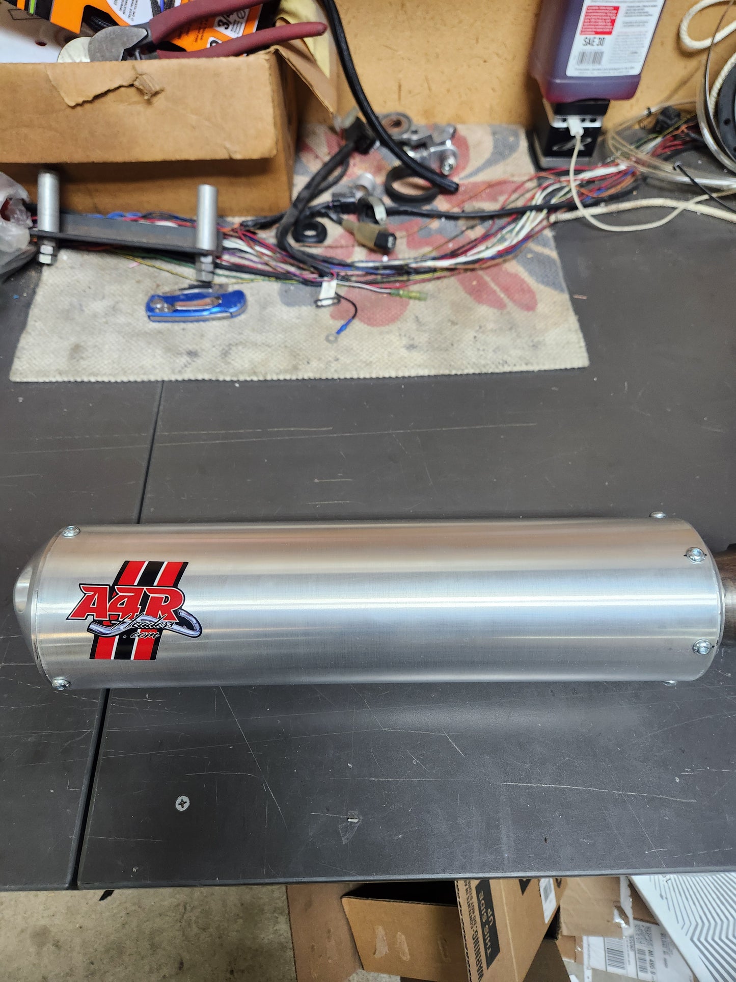 KTM XC legacy exhaust system