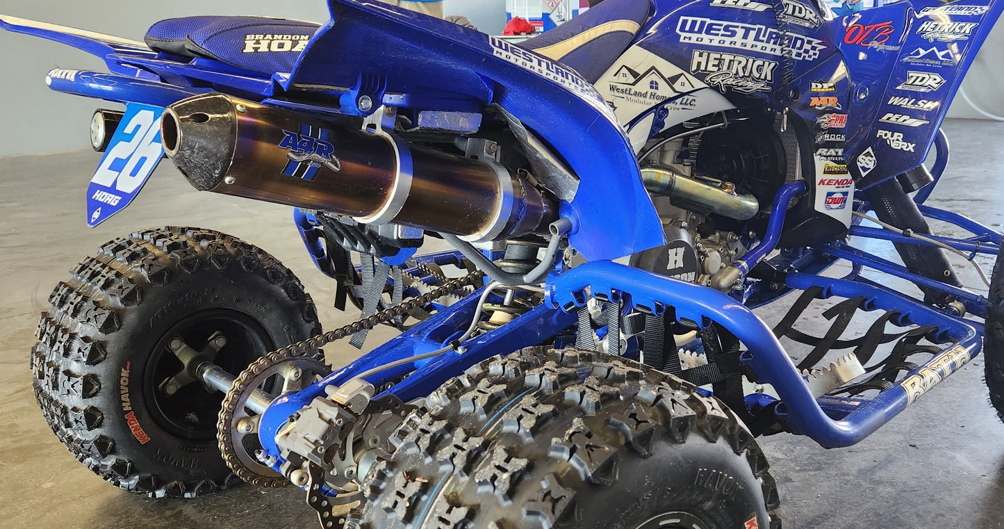 YFZ450R Titanium pro system