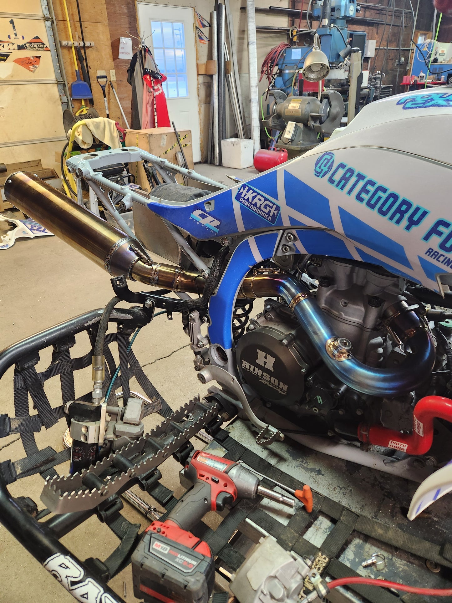 YFZ450R Titanium pro system