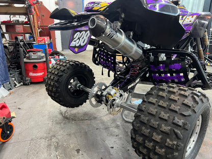 can am/crf450r exhaust