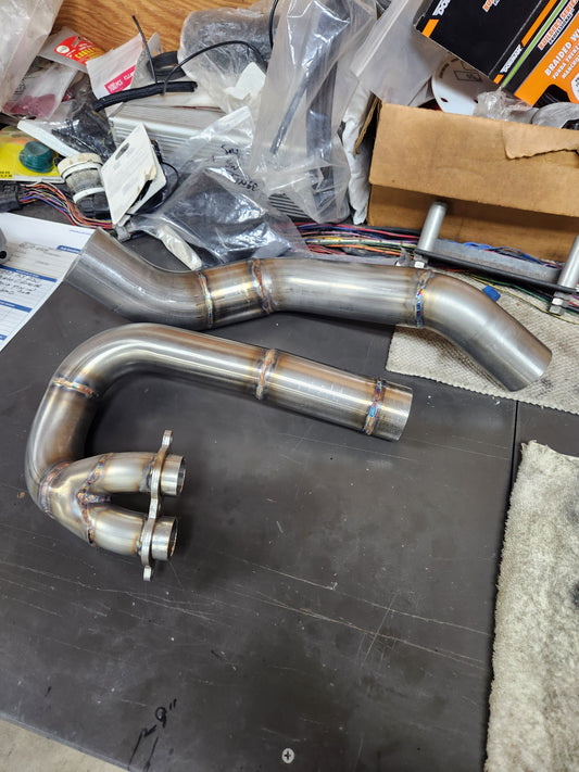 KTM XC stainless pro series exhaust system