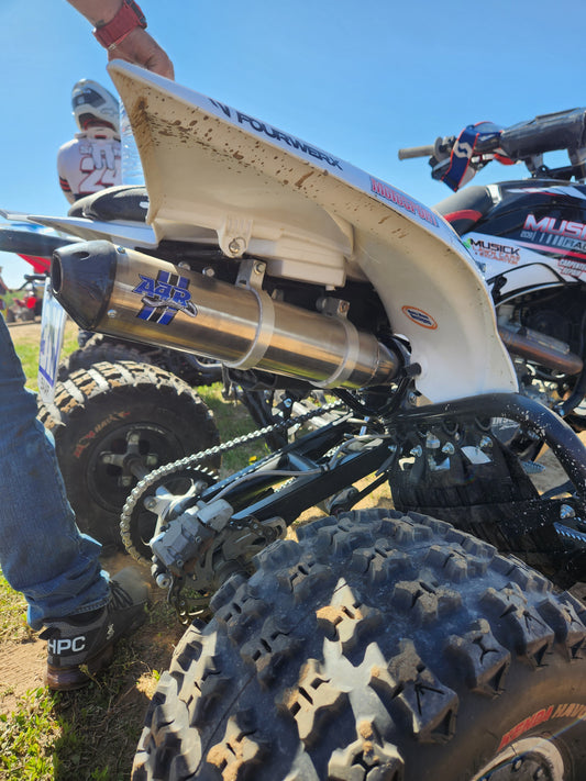 YFZ450R stainless pro series exhaust system